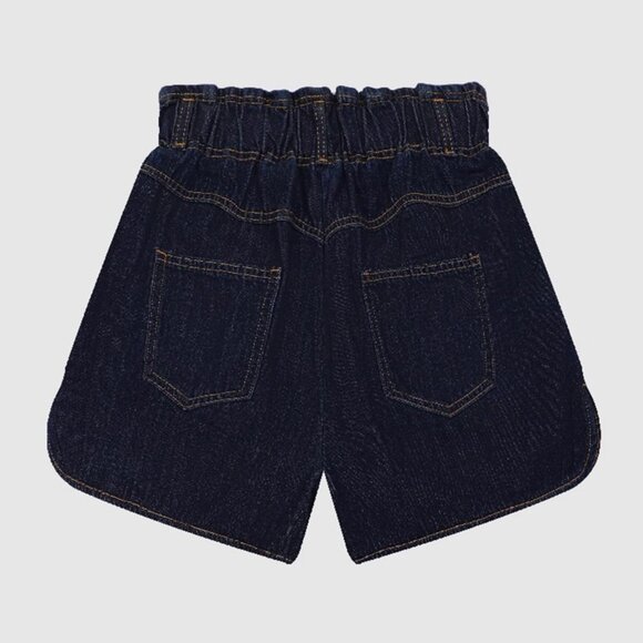 B.Sure Dark Blue Denim Shorts - Picture 2 of 4